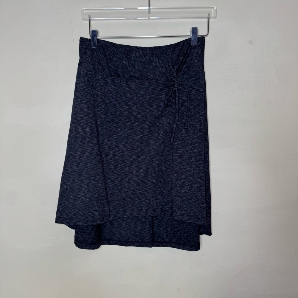 The North Face Getaway Dayward gray/black Skirt Size M Flashdry Foldover Waist M